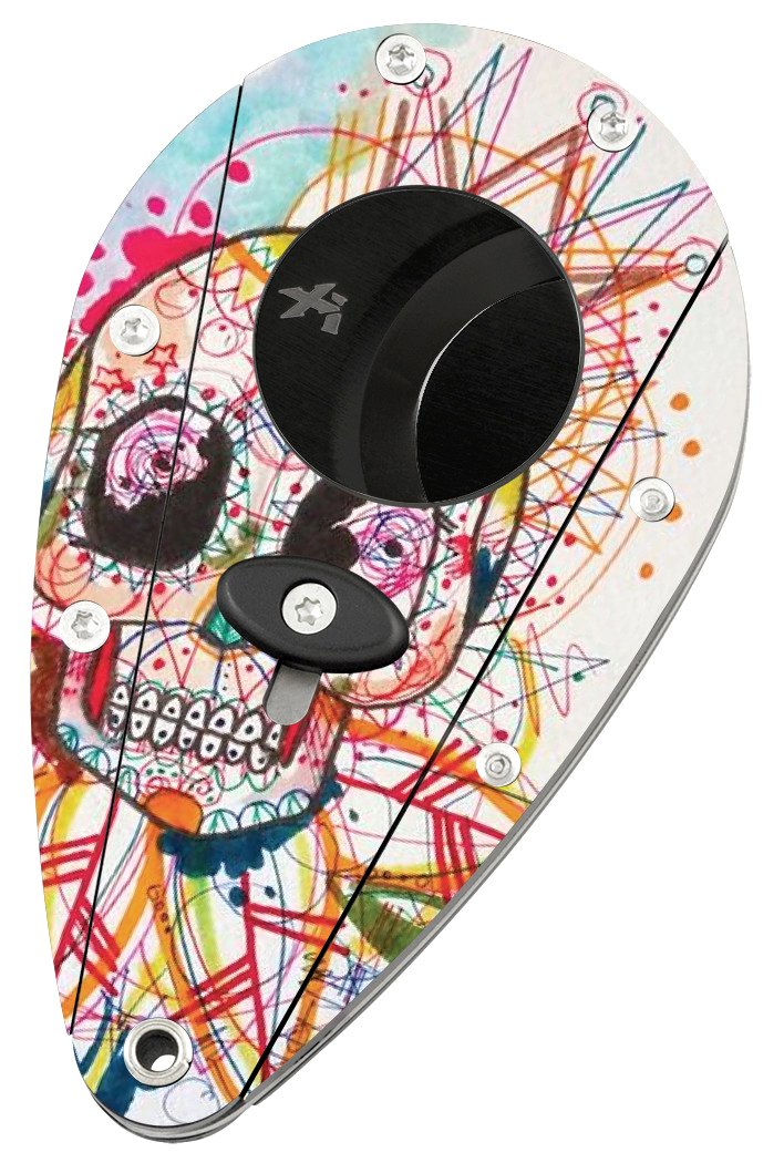 Xikar Xi1 Day of the Dead Silver Bandido (101DBB)