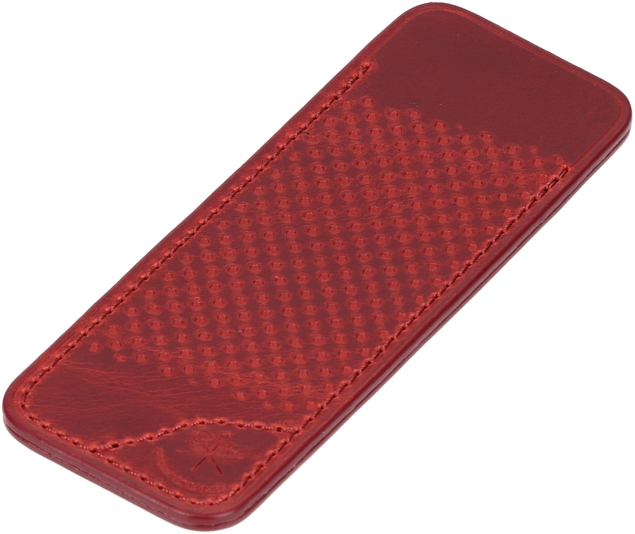 Les Fines Lames Zigarrenmesser Le Petit Lederetui Racing Cherry Red_02