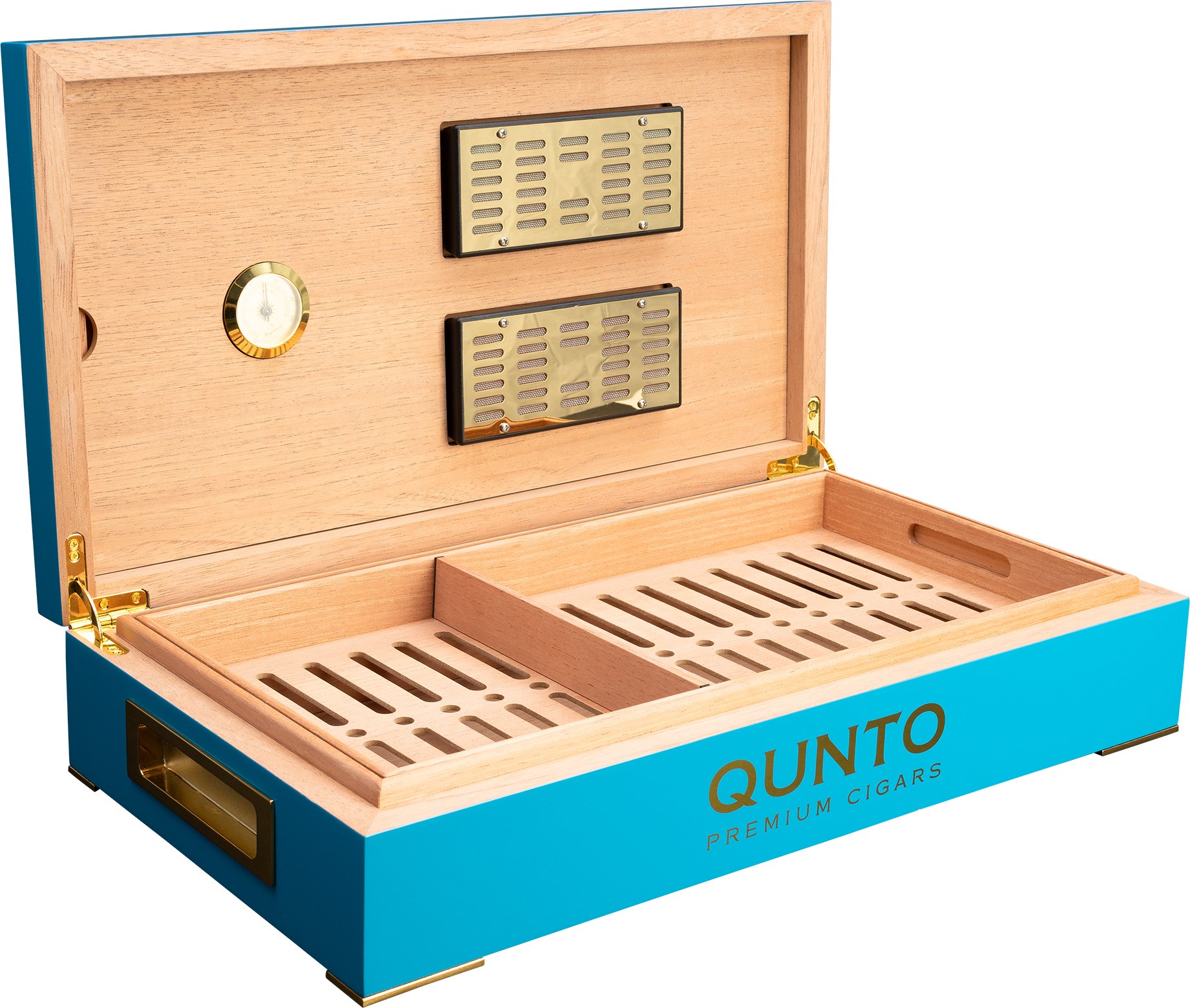 Qunto Humidor offen