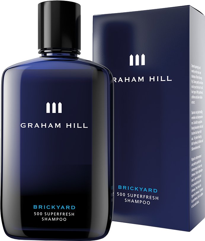 Graham Hill Kosmetik Brickyard 500 Superfresh Shampoo 100ml (51012) mit Box