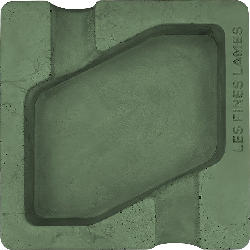 Les Fines Lames Aschenbecher Dyad Green (2 Ablagen)