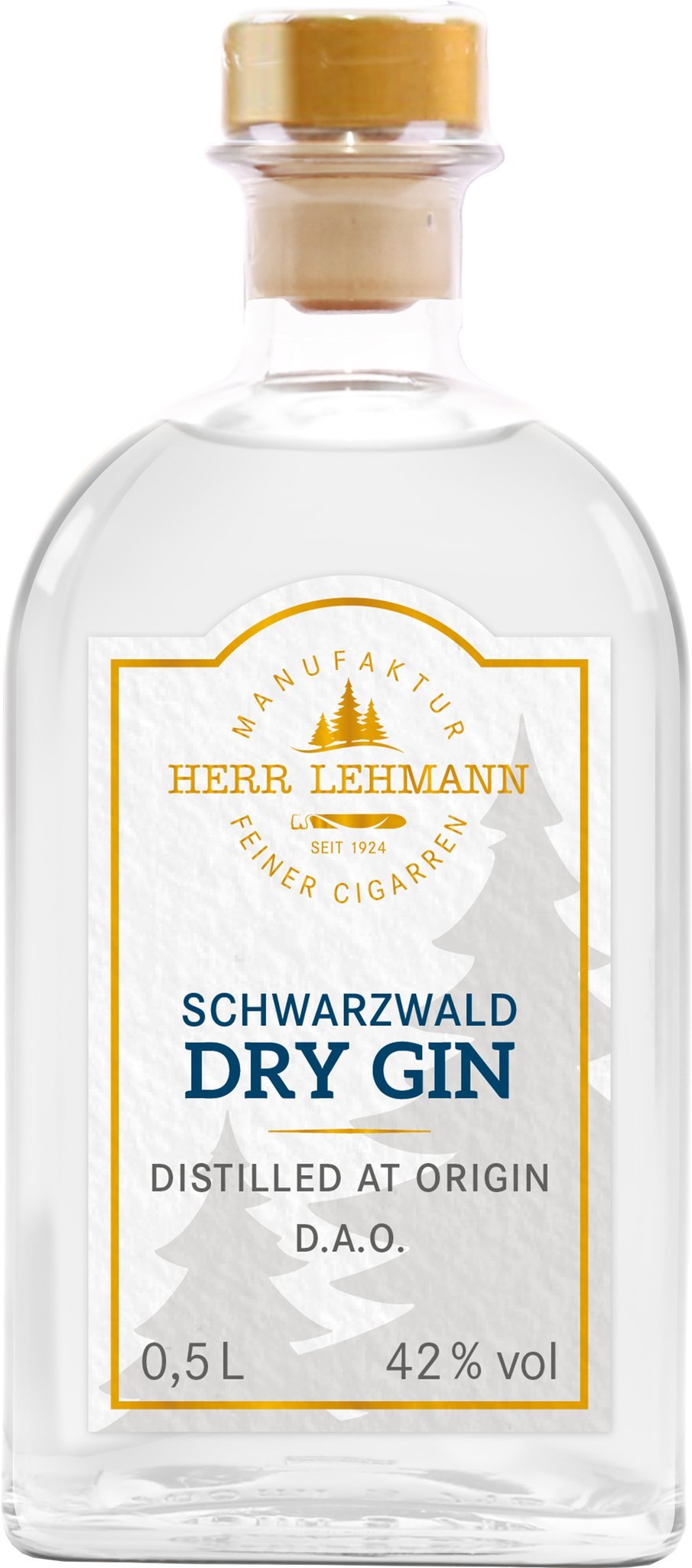 Herr Lehmann Gin Schwarzwald Dry Gin (0,5 l / 42 % vol.)
