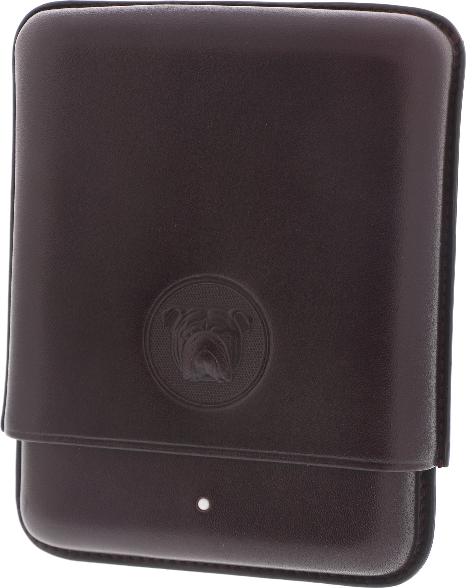 Dunhil The White Spot Bulldog Zigarren Etui Bordeaux 4er Robusto (DUPA3014P)