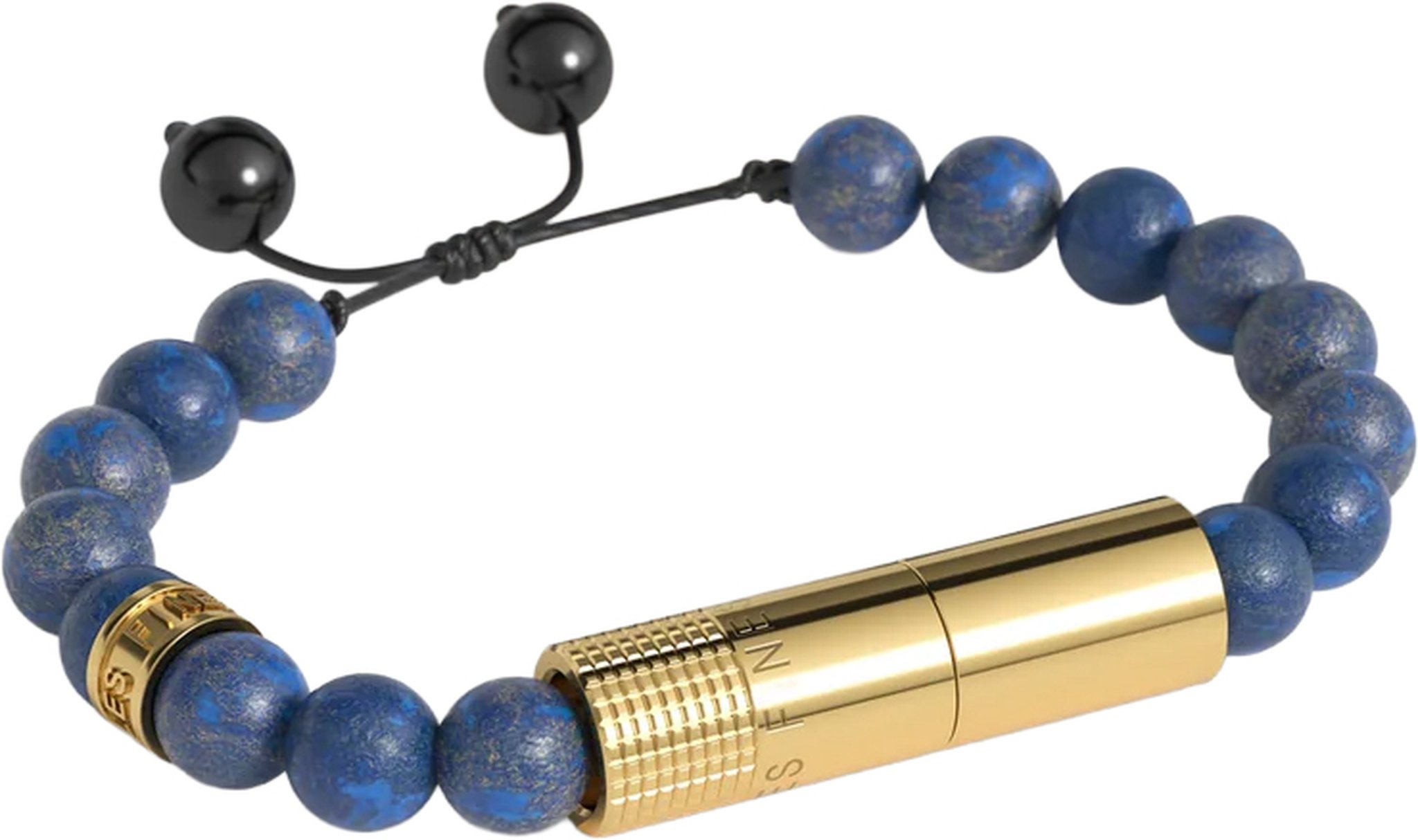 Les Fines Lames Punch Bracelets Noche Gold Ring_01