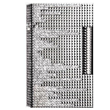 S.T. Dupont Collection Prestige  massiv Weißgold 'Diamond Rain' besetzt mit 109