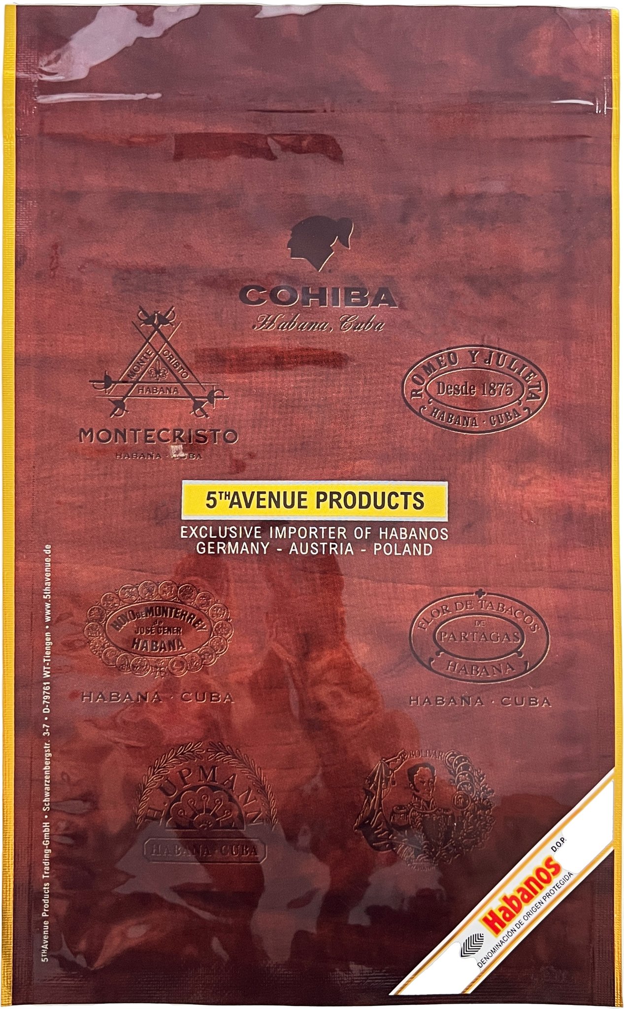 Markenloogos Cuba Zipbag