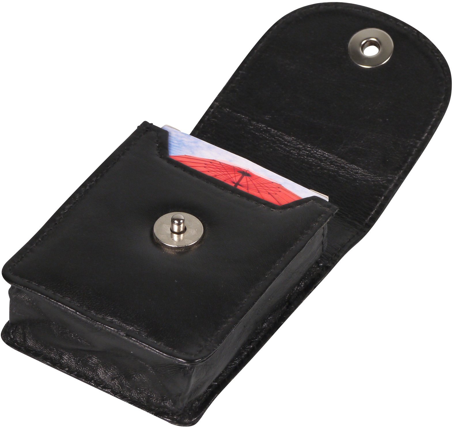 Classic Zigarilloetui Leder schwarz (616563)