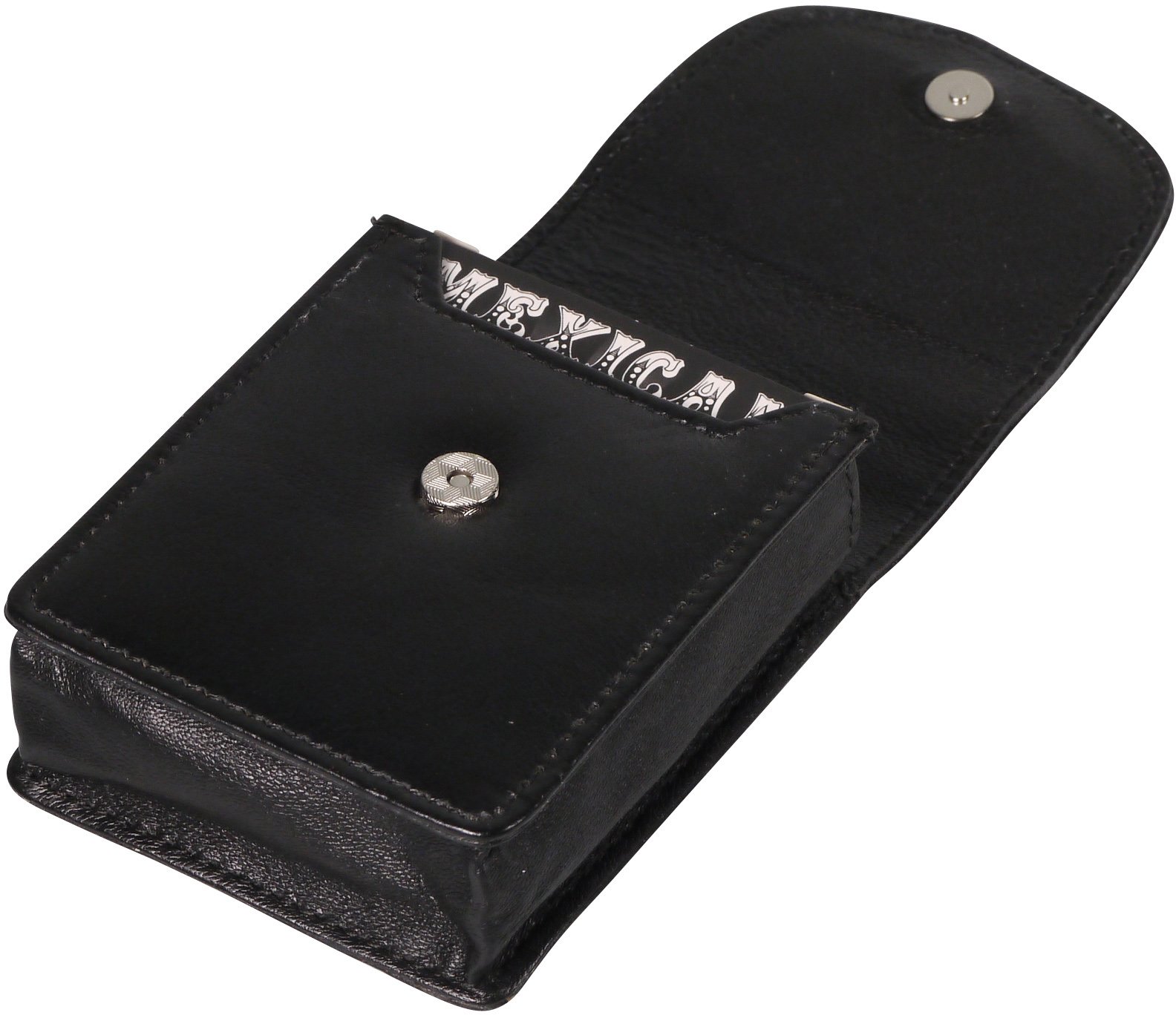 Classic Zigarilloetui Leder schwarz (616562)