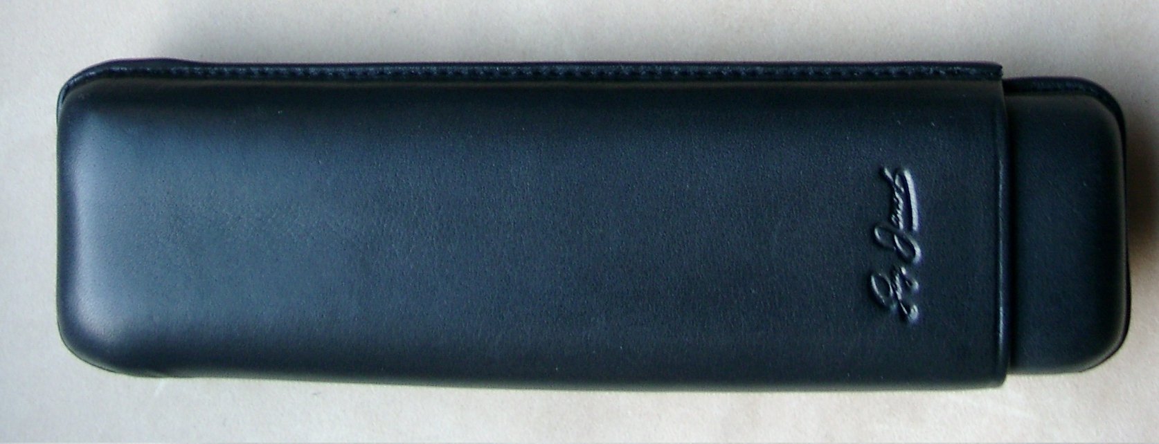 Guy Janot Cigarrenetui Domingo Schwarz 2er Churchill-Etui Schwarz 8051