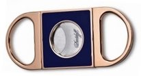 Davidoff Doppelklingen Cutter Lack Blau & Rotgold (25732)