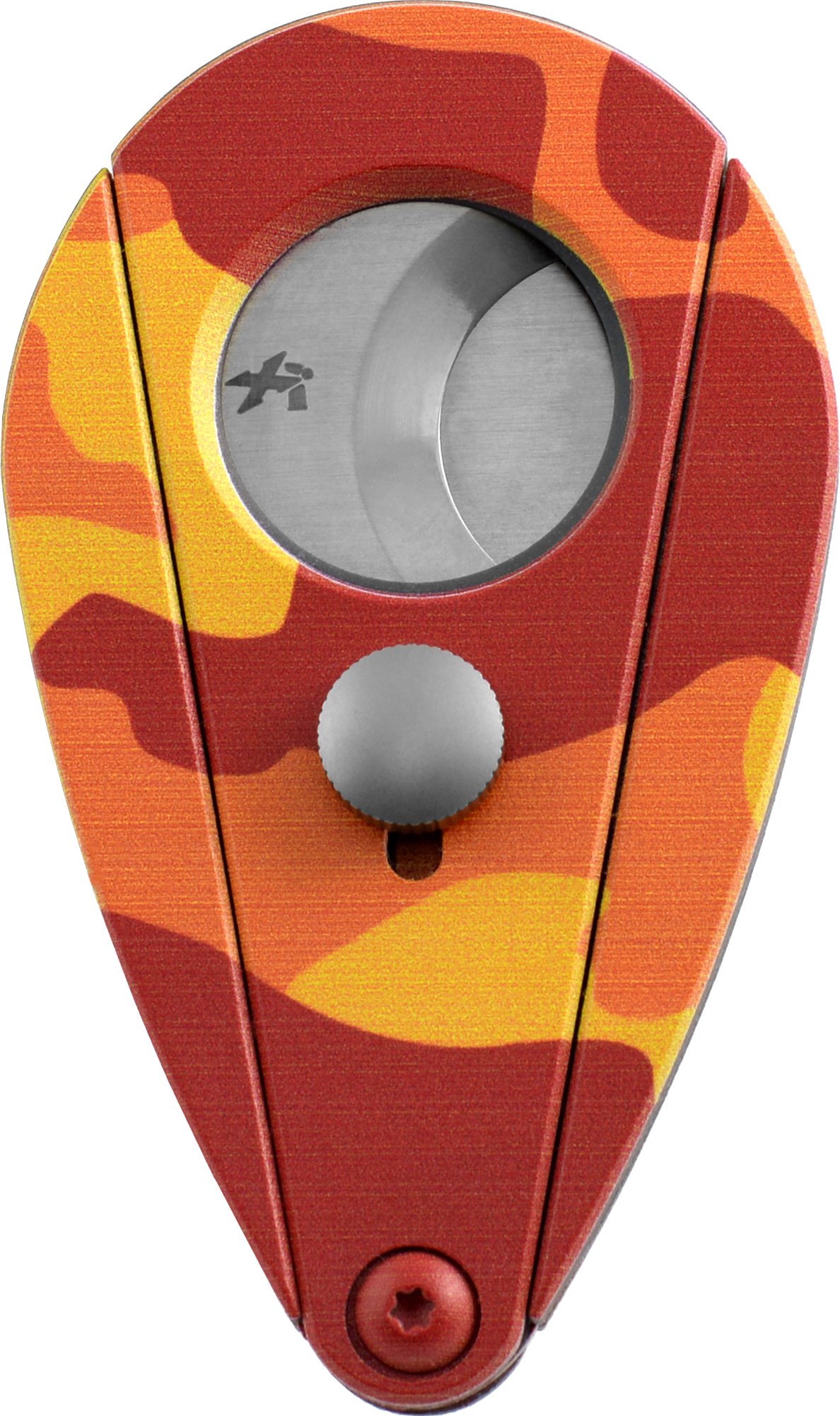 Xikar Xi2 Zigarrenabschneider Limited Edition Orange & Red Camo (201COR)