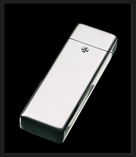 Sillems Zigarilloetui Eckig 925er Sterling Silber (1160)