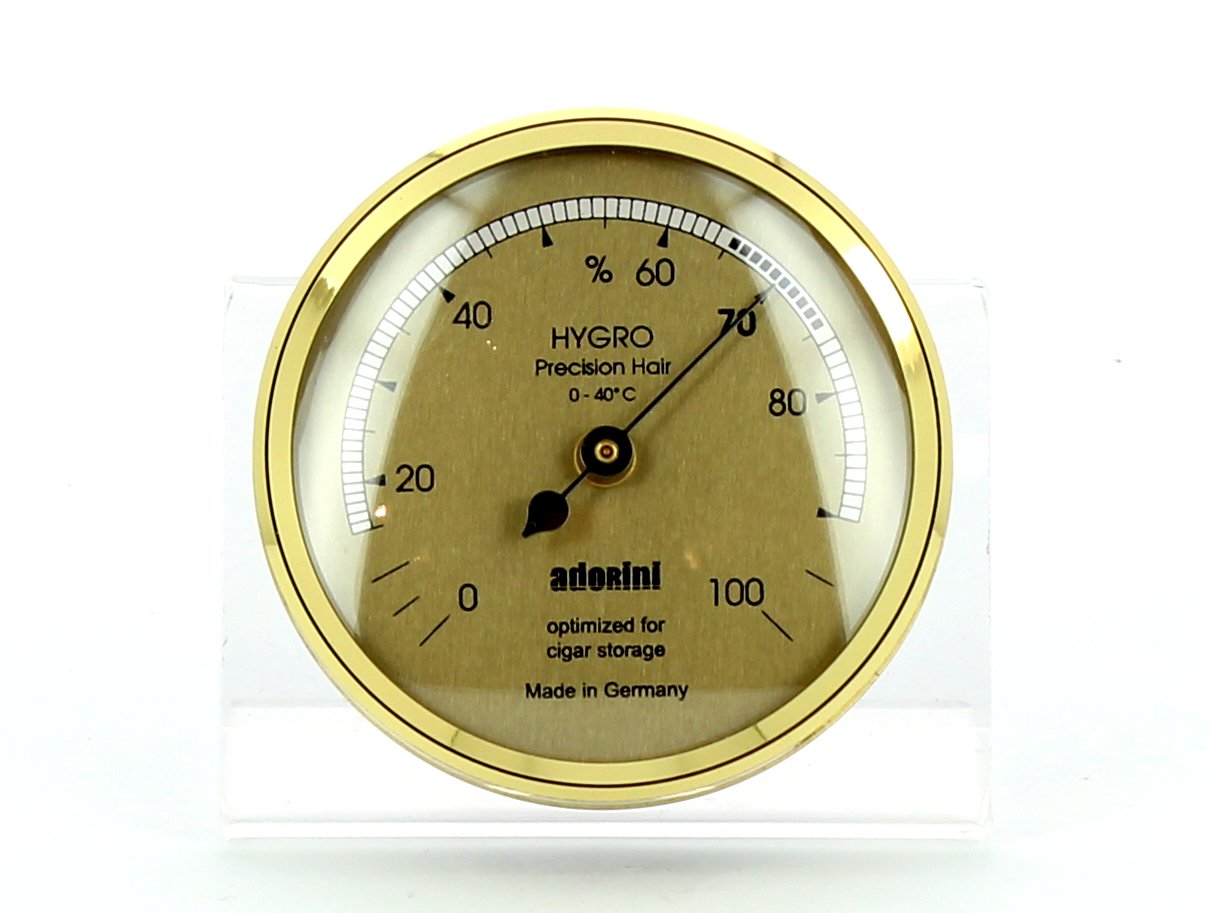 Adorini Messinstrumente Haarhygrometer A 130 (gold - groß)