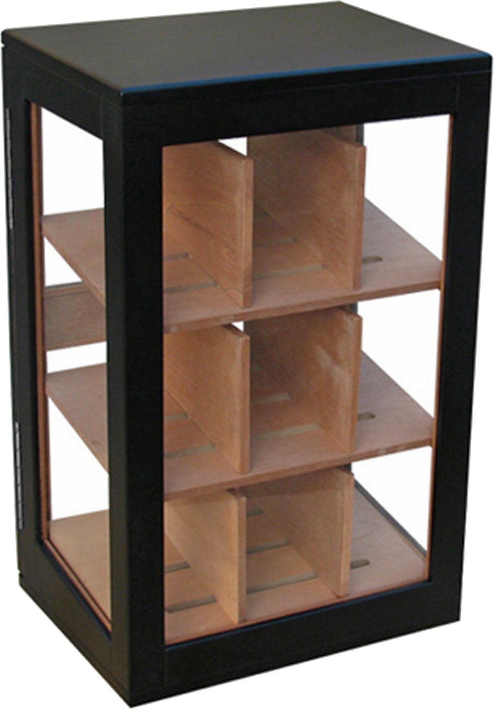 Classic Humidorschrank schwarz matt (564221) Rückseite