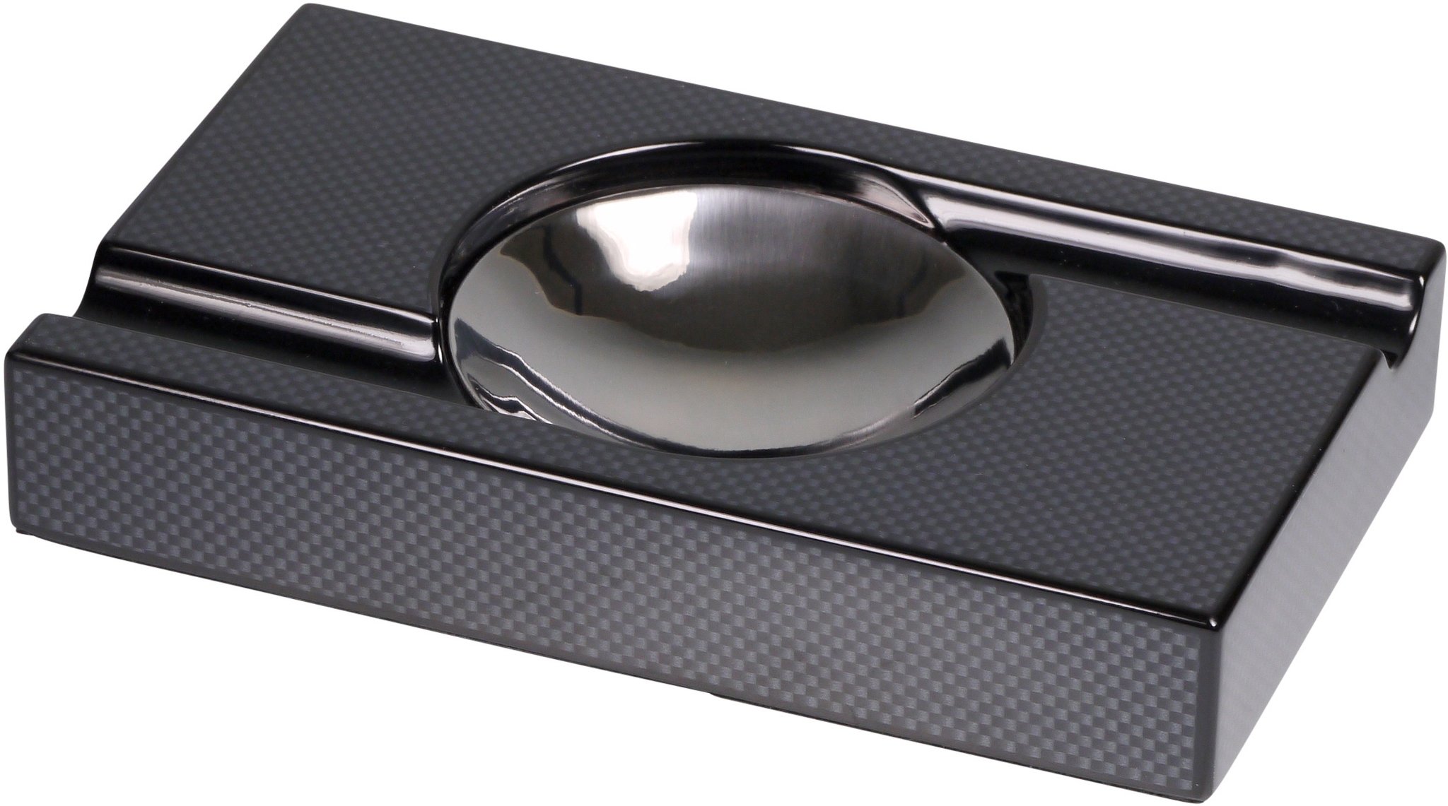 Carbon Design mit 2 Ablagen