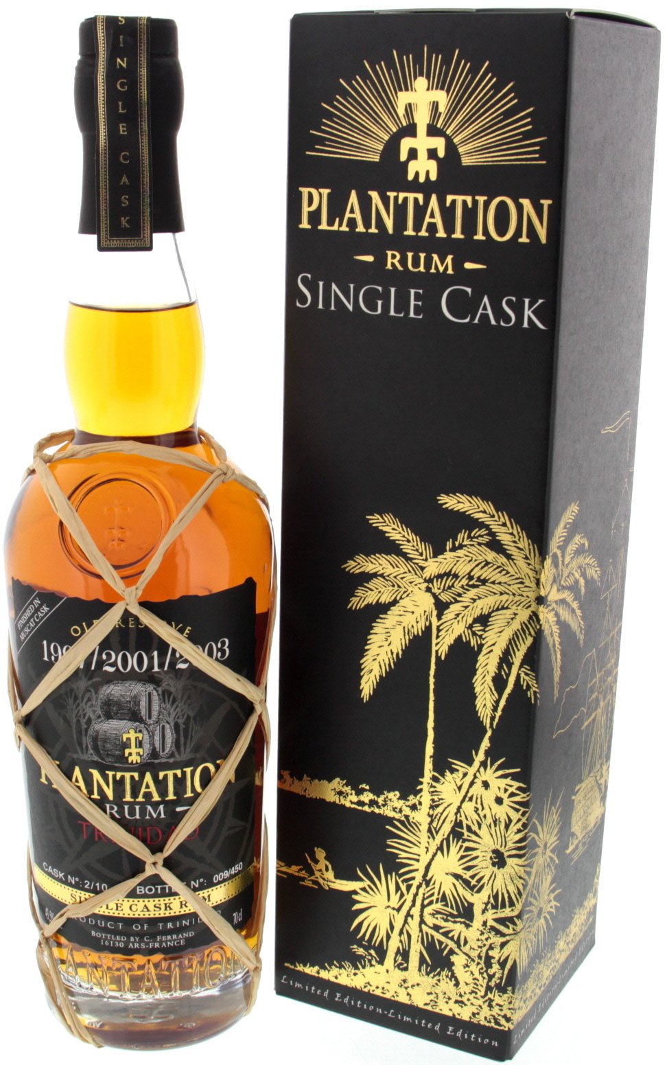Plantation Rum Trinidad 1997/2001/2003 Verpackung
