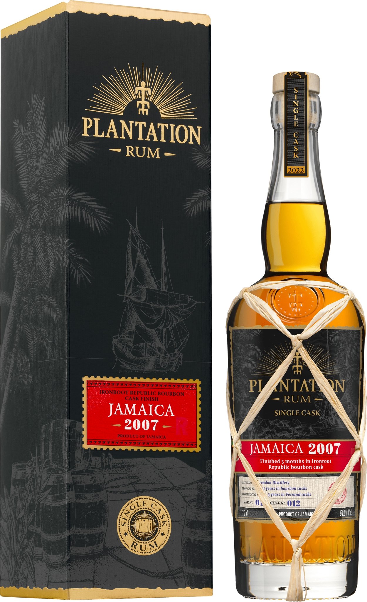 Plantation Rum Single Cask Collection Jamaica 2001