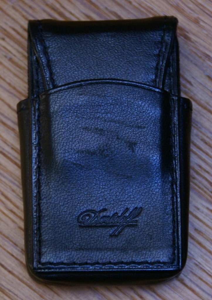 Davidoff Feuerzeugetui Schnäppchen Leder Etui