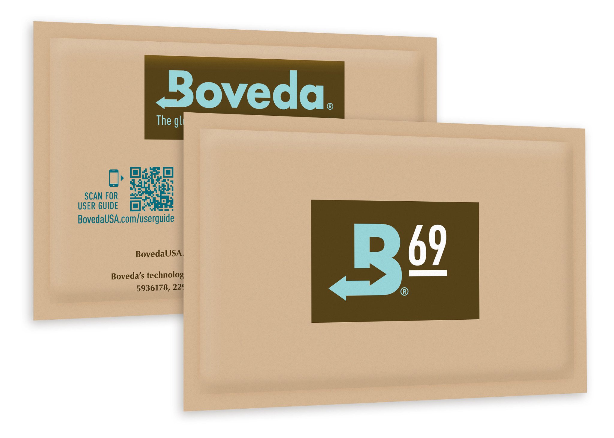 Bóveda Humidipak 69 % RH (Beutel mit 4 Gramm für Etuis)