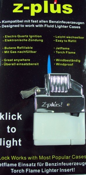 Zippo Accessories Zippo Z-Plus Jetflame Einsatz (Butane)