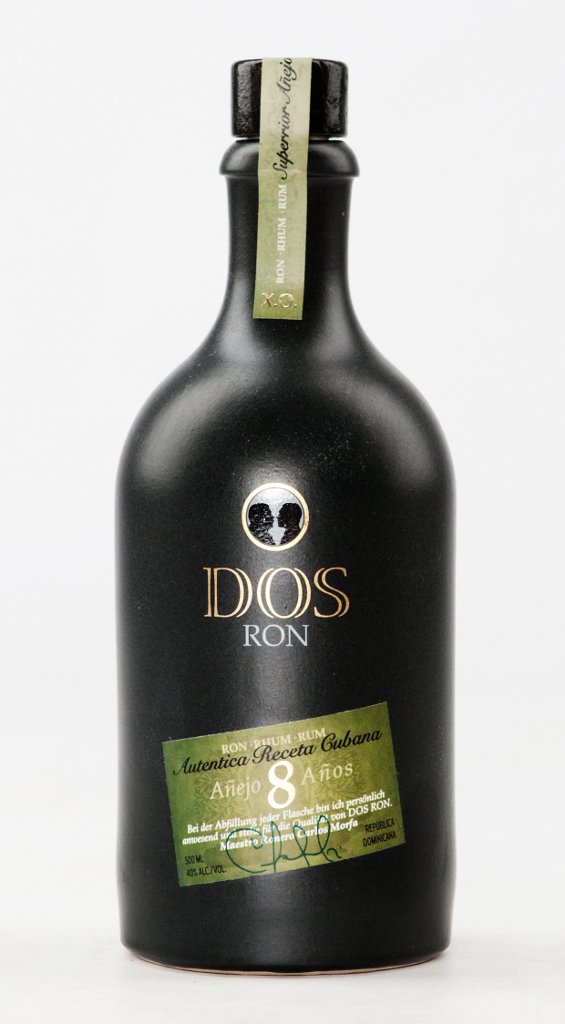 Dos Ron Rum 8 Jahre - 0,5 Liter - 40%