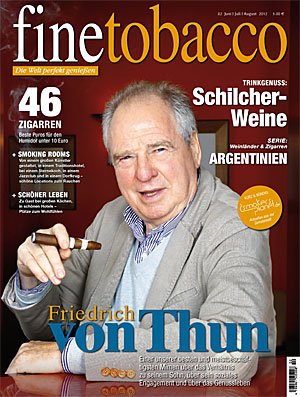 Fine Tobacco Ausgabe 02/12 (Friedrich von Thun)