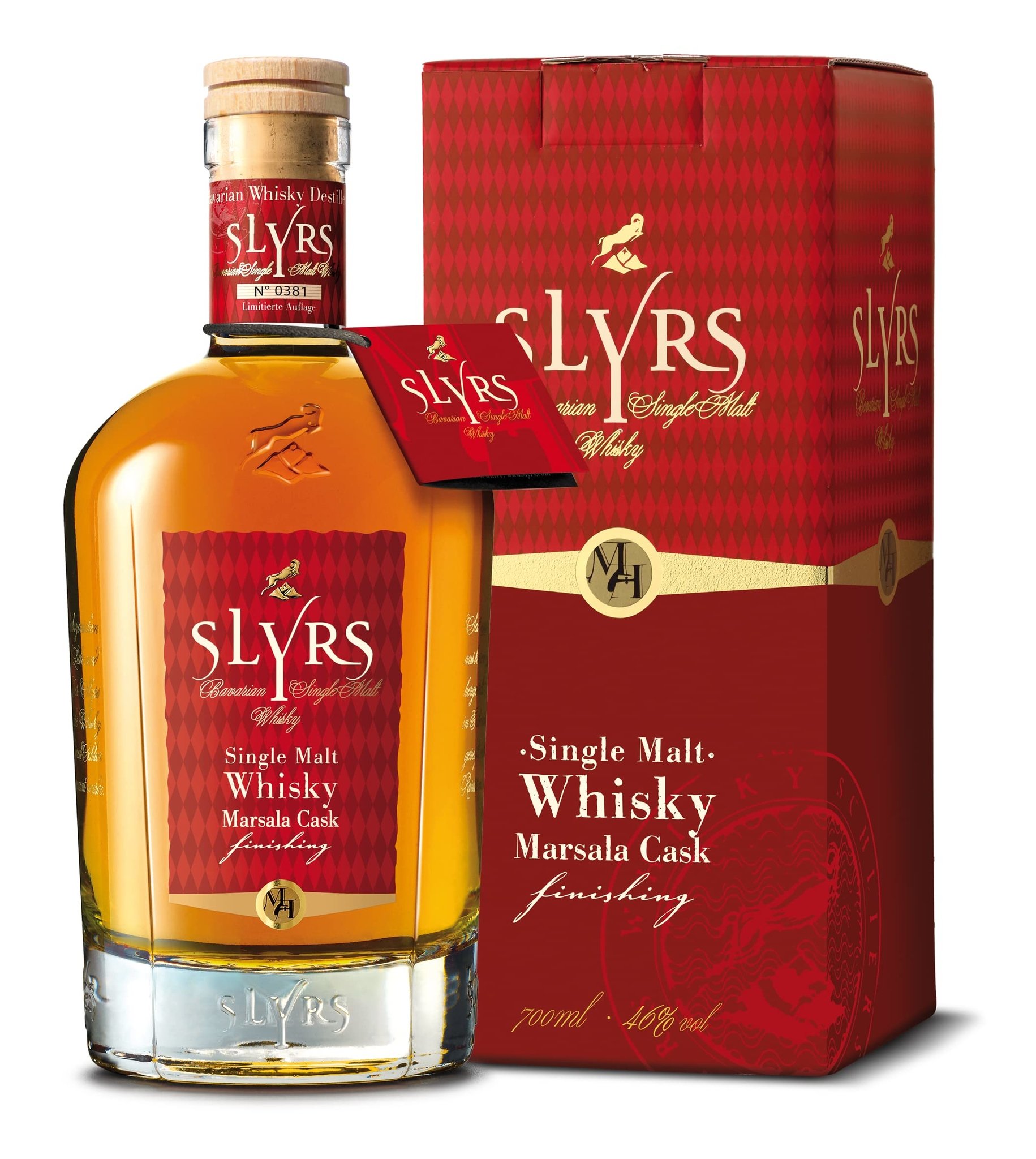 Slyrs Bavarian Single Malt Whisky Marsala Faß Edition (0,7 l / 46 % Vol.)_02