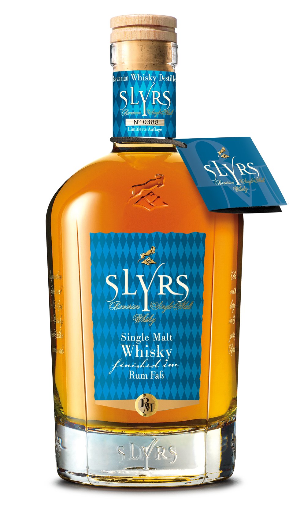 Slyrs Bavarian Single Malt Whisky Rum Faß Edition - 46% (0,7 Ltr.)