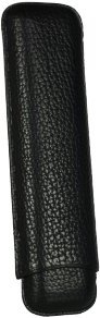 Martin Wess Premium Lederetui - Karabut Black 2er Churchill Karabut (594)
