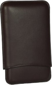 Martin Wess Premium Lederetui - Vachetta braun Demi Tasse Vachetta (503-11)