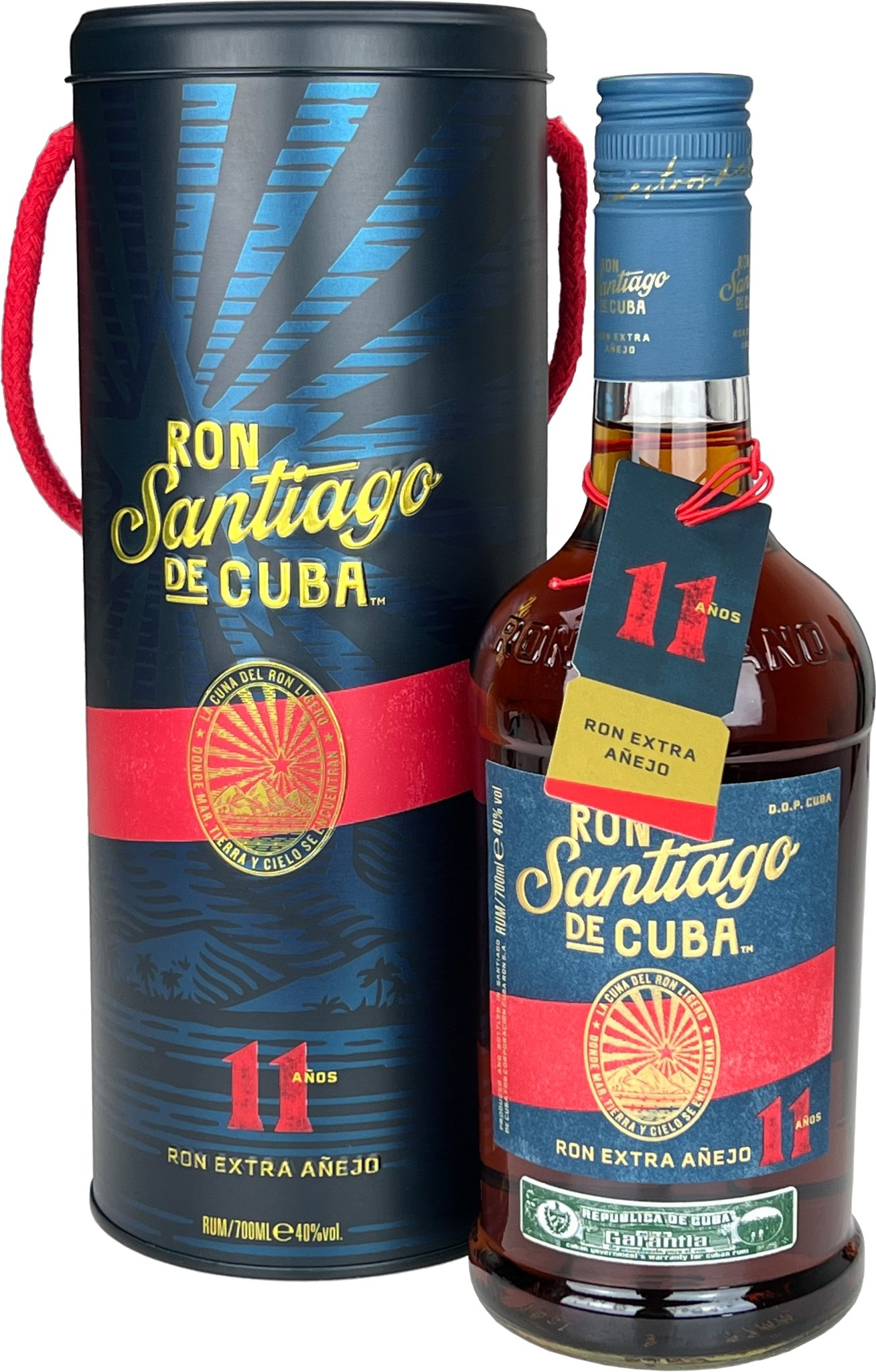 Superior Anejo 11 Anos Flasche und Dose