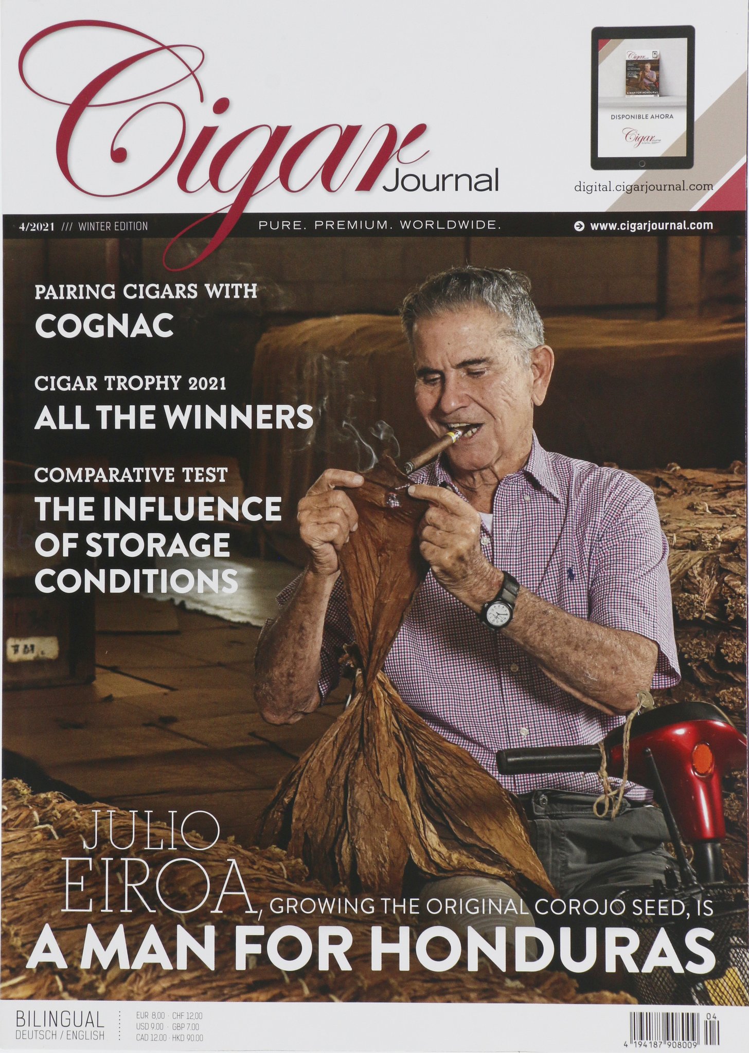 Cigar Journal Ausgabe 04/2021 (Julio Eiroa - a man for Honduras)