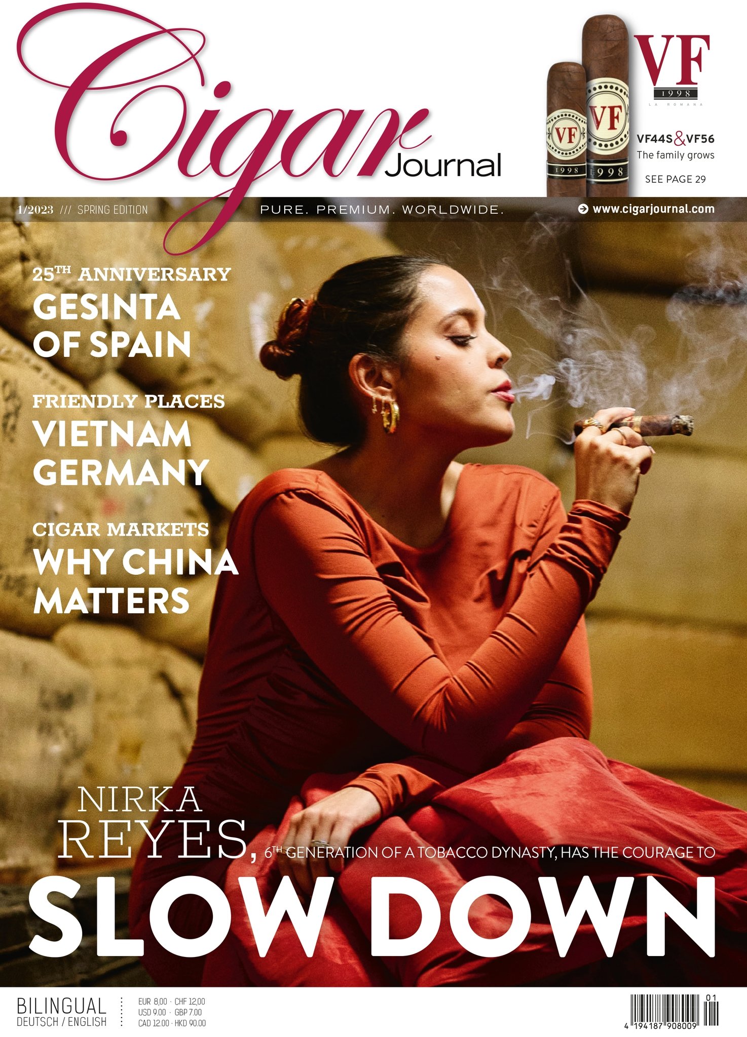 Cigar Journal Ausgabe 01/2023 (Nirka Reyes - slow down)
