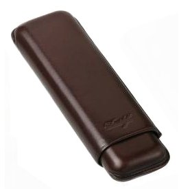 Davidoff Leder Cigarrenhülle Corona C-2 braun 23670