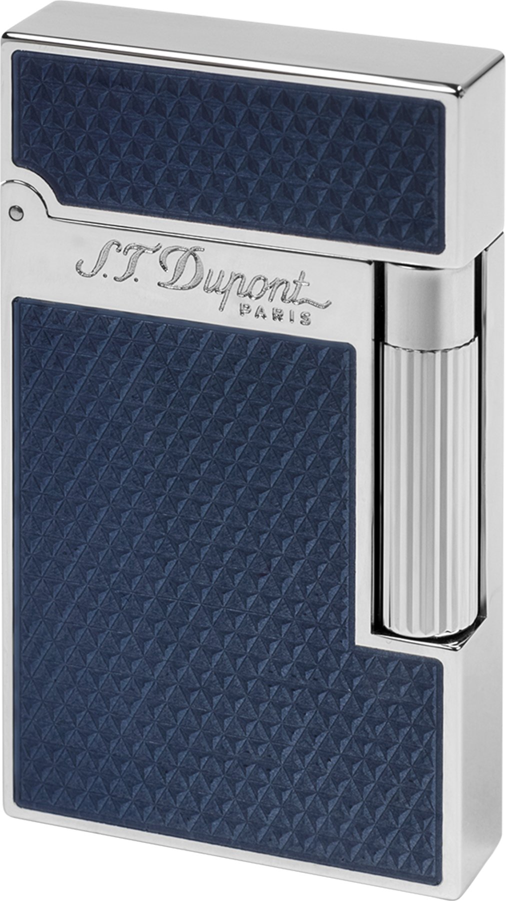 S.T. Dupont Ligne 2 Firehead Guillochierung unter blauem Lack (016252)