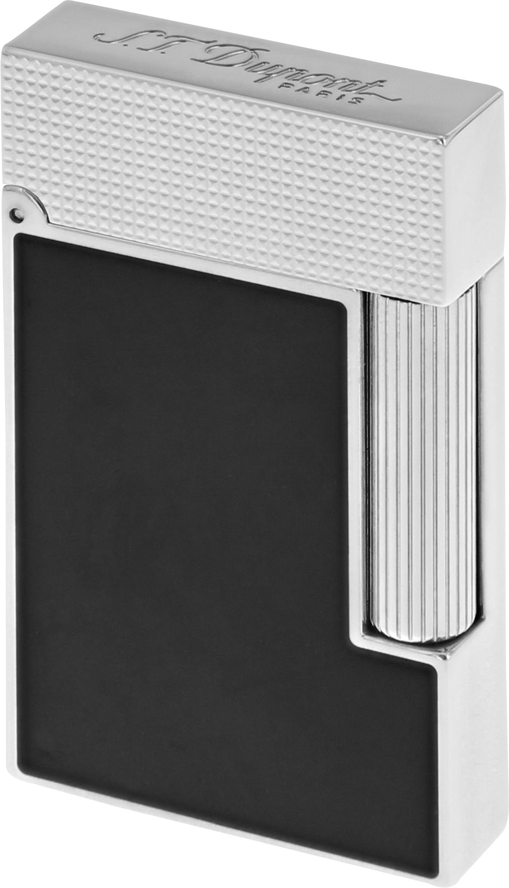 S.T. Dupont Ligne 2 Palladium schwarzer Lack (016456)