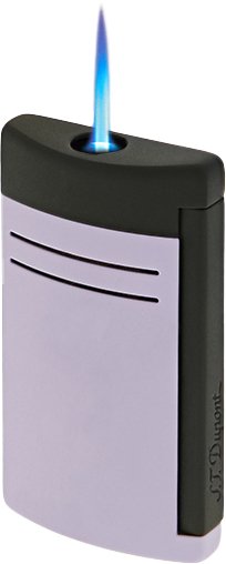 schwarz matt/lila Flamme