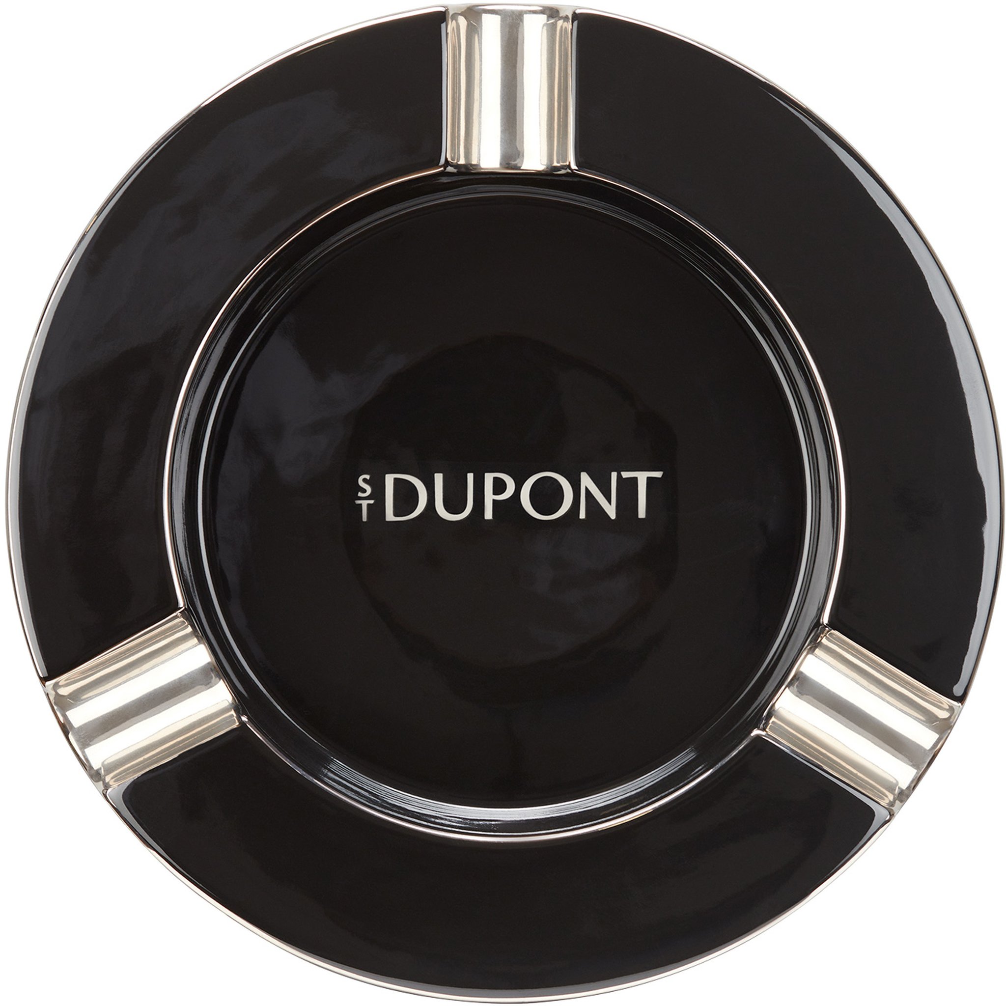 S.T. Dupont Aschenbecher XL Black Silver (006727)