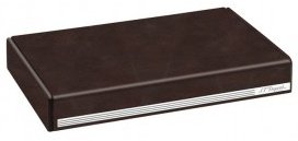 S.T. Dupont Humidor Reisehumidor Leder braun