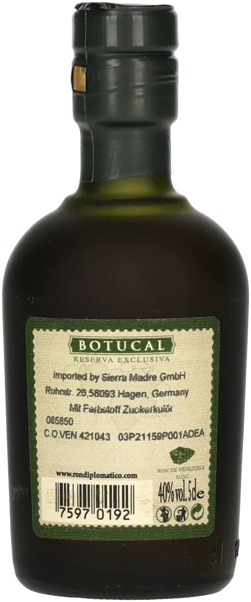 Botucal Reserva Exclusiva 12 Jahre (0,05 l / 40 % vol.)