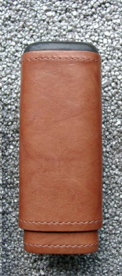 Guy Janot Cigarrenetui Tango Braun 2er Corona Caramel 8313