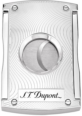S.T. Dupont MAXIJET Cigarcutter Chrom Grey Vibration (003410)