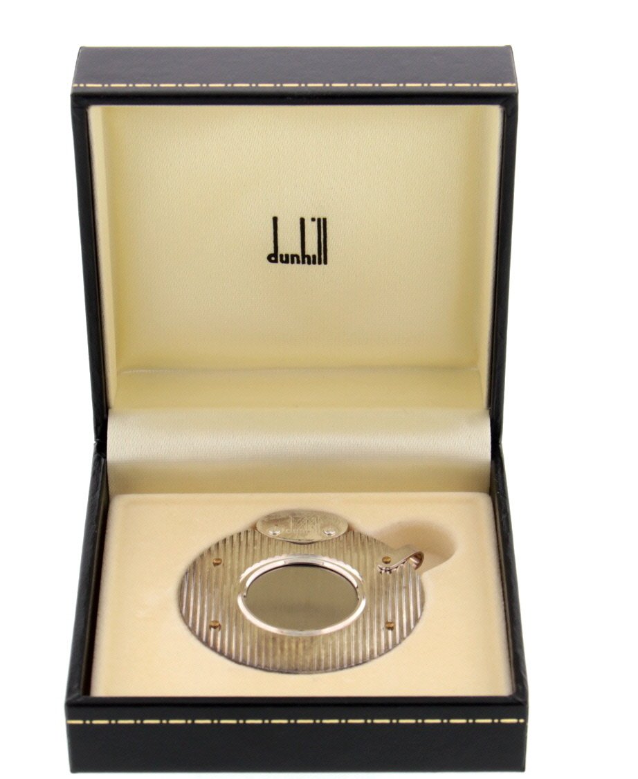 Dunhill Cigarrenabschneider versilbert (90-5217) Detailbild