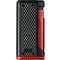 Colibri Monza III Zigarrenfeuerzeug schwarz-rot (295031) Laser