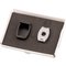 Credo Zigarrenbohrer oval 3-in-1 Punch Silber (592552) Verpackung offen