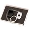 Credo Zigarrenbohrer oval 3-in-1 Punch mit Kette Silber (592561) Verpackung offen
