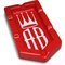 Alec Bradley Aschenbecher Badge rot (01702RD)