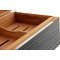 Passatore Humidor schwarz für 50 Zigarren (562213) Gravur