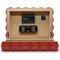 Colibri Quasar Desktop Humidor rot (562602) für ca. 45 Zigarren offen