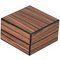 Classic Zigarrenascher schwenkbar Zebradesign (524307)